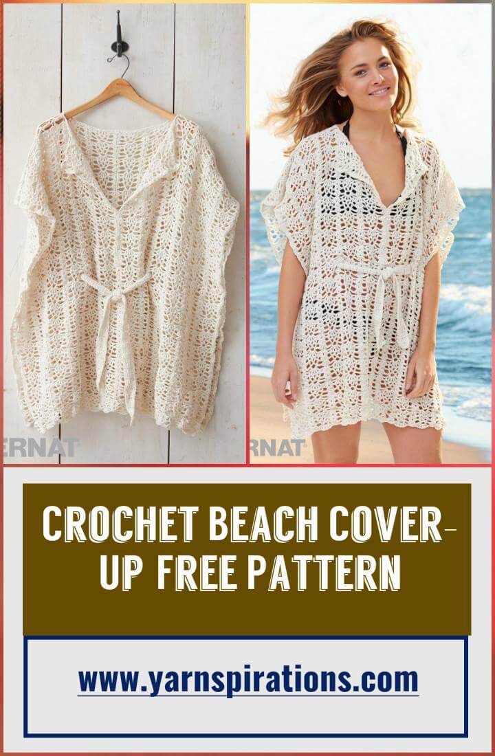 Crochet Beach Cover-Up Free Pattern